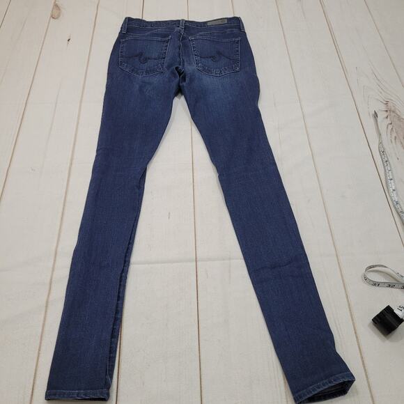 Adriano Goldschmied Contour 360 dark wash super skinny jeans midrise - Picture 3 of 8